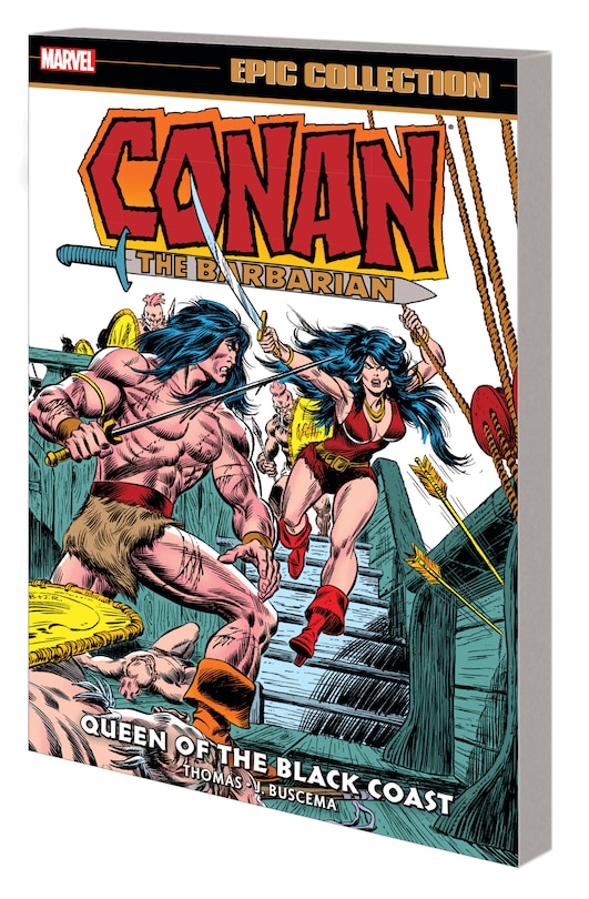 Couverture_CONAN THE BARBARIAN EPIC COLLECTION: THE ORIGINAL MARVEL YEARS - QUEEN OF THE BLACK COAST