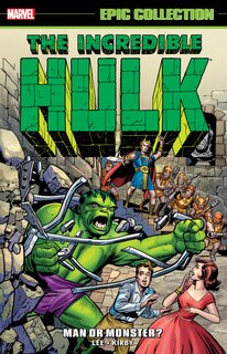 Couverture_INCREDIBLE HULK EPIC COLLECTION: MAN OR MONSTER? [NEW PRINTING]