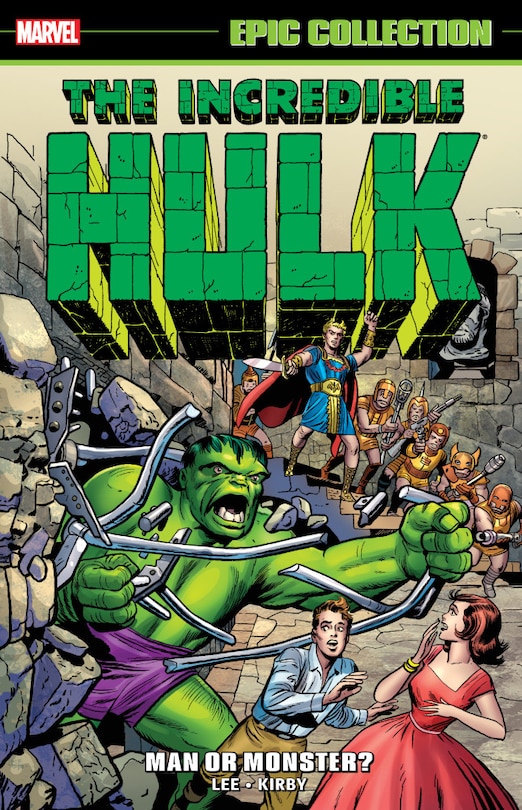Couverture_INCREDIBLE HULK EPIC COLLECTION: MAN OR MONSTER? [NEW PRINTING]
