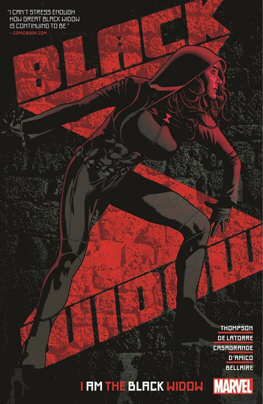 Front cover_Black Widow By Kelly Thompson Vol. 2