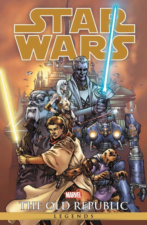 Front cover_Star Wars Legends: The Old Republic Omnibus Vol. 1