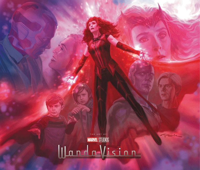 Front cover_Marvel's Wandavision: The Art Of The Series