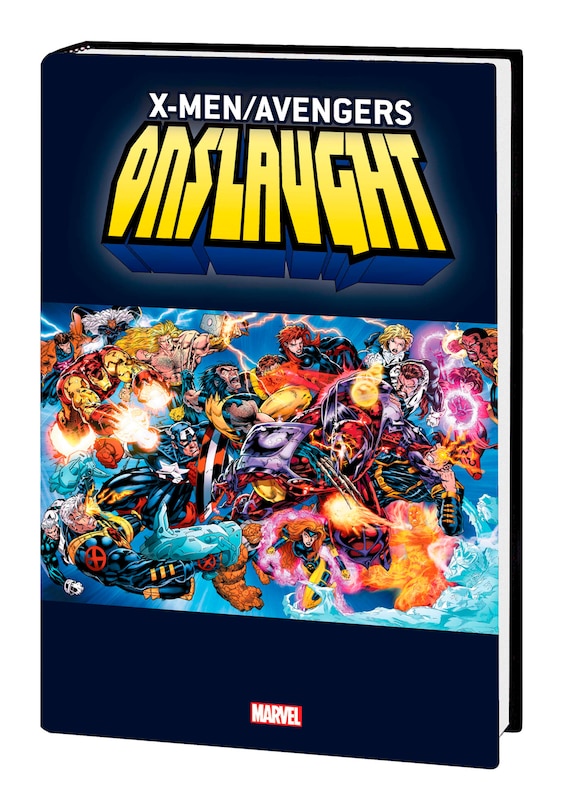 Front cover_X-MEN/AVENGERS: ONSLAUGHT OMNIBUS [NEW PRINTING]