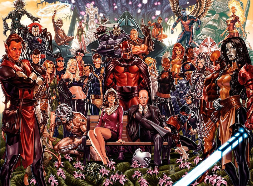 Front cover_Marvel Portfolio: Mark Brooks