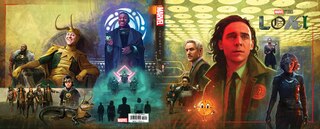 Front cover_MARVEL STUDIOS' LOKI: THE ART OF THE SERIES
