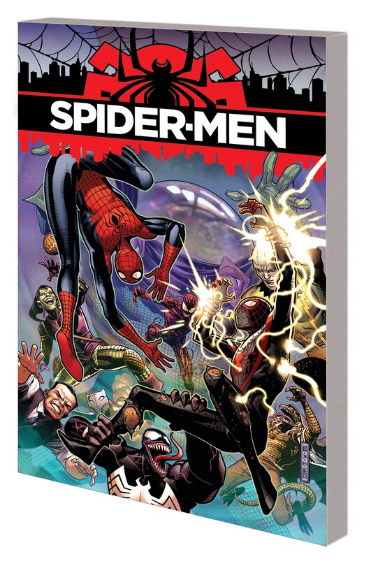 Front cover_Spider-men: Worlds Collide
