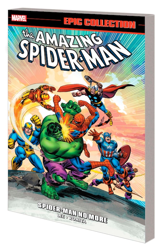 Front cover_AMAZING SPIDER-MAN EPIC COLLECTION: SPIDER-MAN NO MORE [NEW PRINTING]