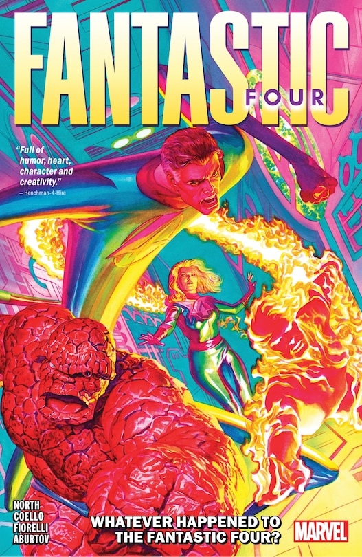 Couverture_FANTASTIC FOUR BY RYAN NORTH VOL. 1: WHATEVER HAPPENED TO THE FANTASTIC FOUR?