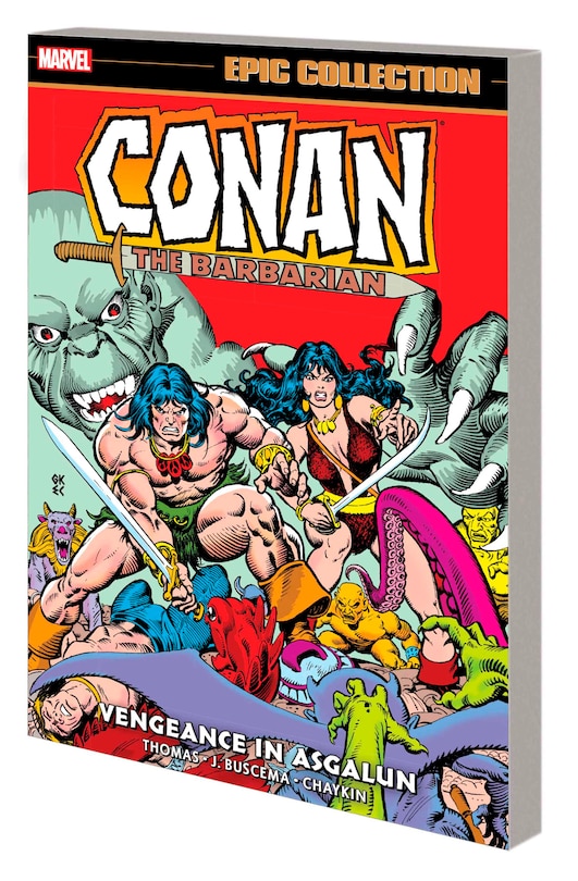 Couverture_CONAN THE BARBARIAN EPIC COLLECTION: THE ORIGINAL MARVEL YEARS - VENGEANCE IN ASGALUN