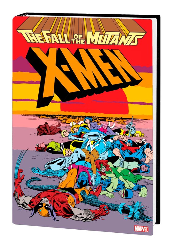 Couverture_X-MEN: FALL OF THE MUTANTS OMNIBUS [NEW PRINTING]