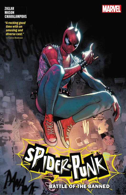Couverture_SPIDER-PUNK: BATTLE OF THE BANNED