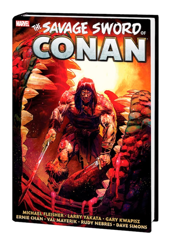 Front cover_Savage Sword Of Conan: The Original Marvel Years Omnibus Vol. 8