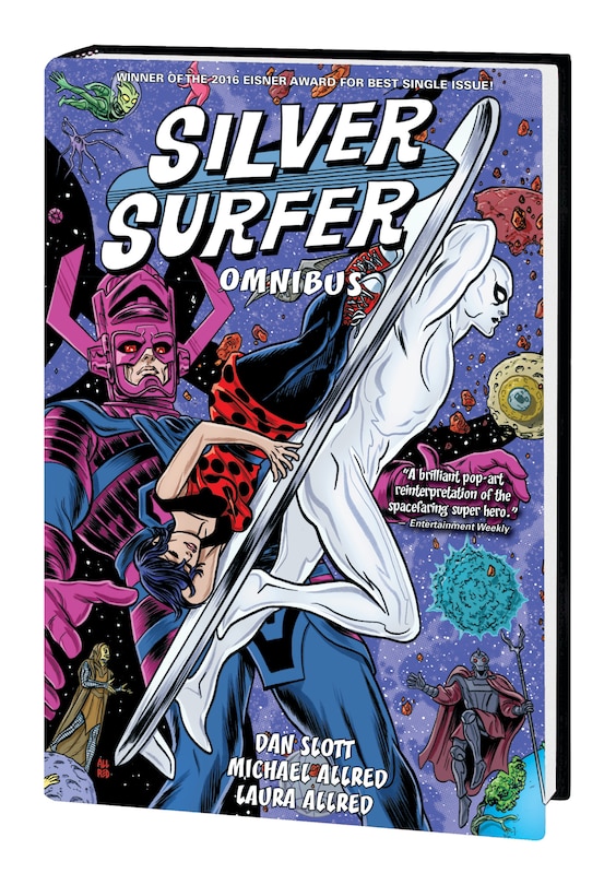 Front cover_SILVER SURFER BY SLOTT & ALLRED OMNIBUS [NEW PRINTING]