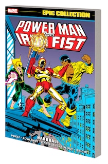Front cover_Power Man And Iron Fist Epic Collection: Hardball