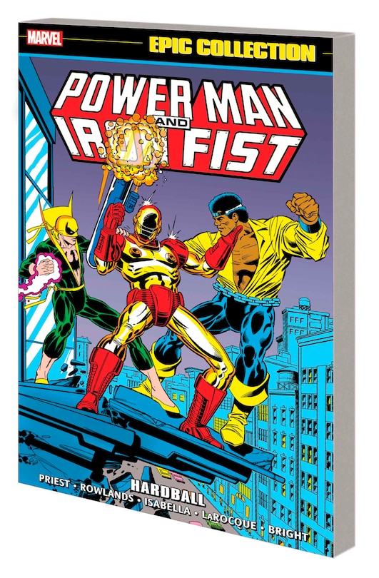Front cover_Power Man And Iron Fist Epic Collection: Hardball