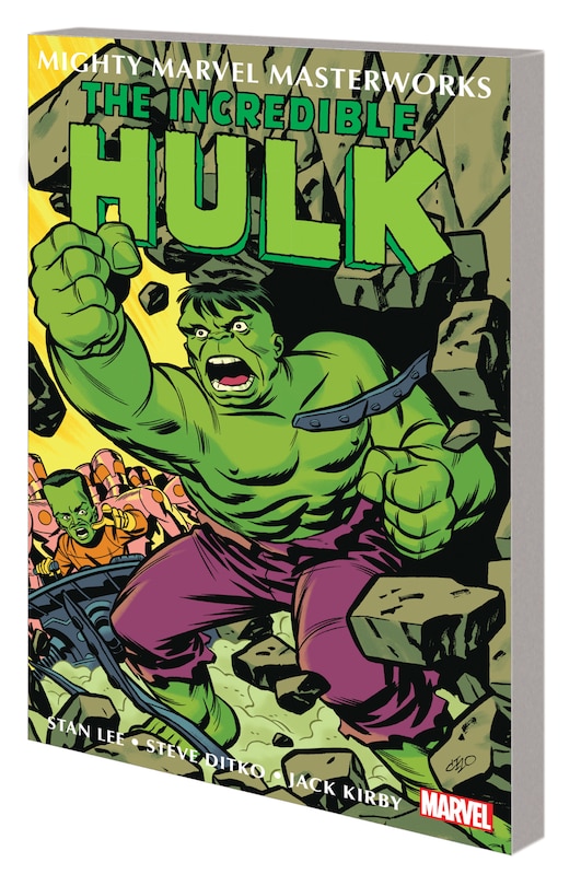 Front cover_MIGHTY MARVEL MASTERWORKS: THE INCREDIBLE HULK VOL. 2 - THE LAIR OF THE LEADER