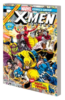 Front cover_X-Men Legends: Past Meets Future