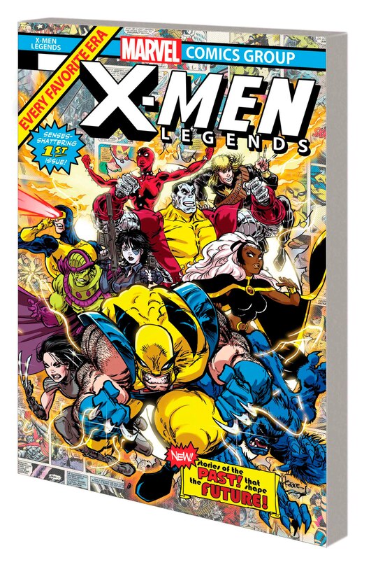 Front cover_X-Men Legends: Past Meets Future