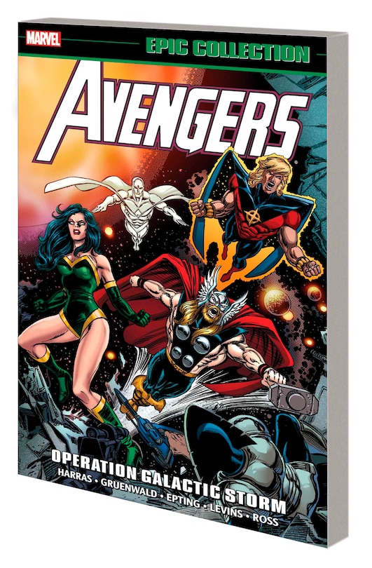 Front cover_AVENGERS EPIC COLLECTION: OPERATION GALACTIC STORM [NEW PRINTING]