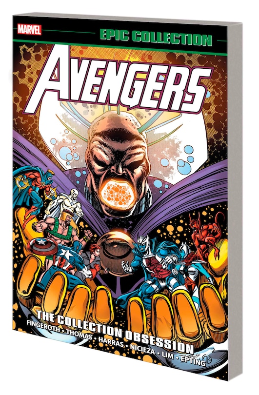 Front cover_AVENGERS EPIC COLLECTION: THE COLLECTION OBSESSION [NEW PRINTING]