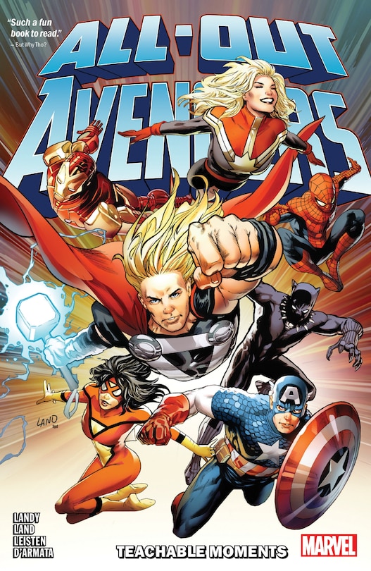 Front cover_ALL-OUT AVENGERS: TEACHABLE MOMENTS