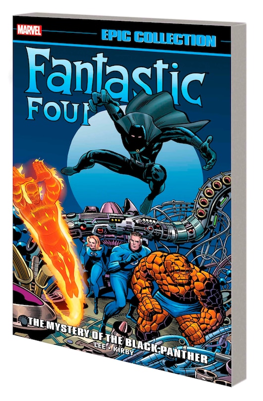 Couverture_FANTASTIC FOUR EPIC COLLECTION: THE MYSTERY OF THE BLACK PANTHER [NEW PRINTING]