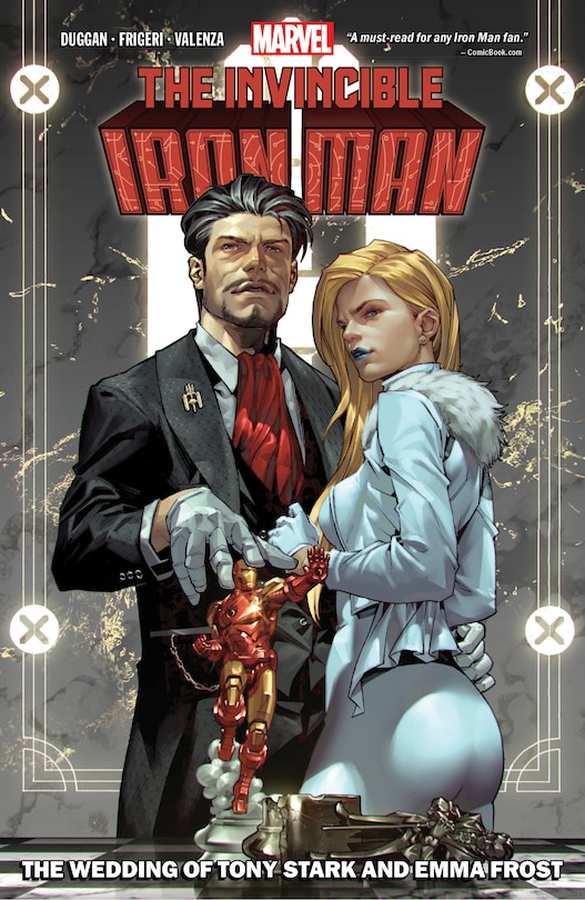 Front cover_INVINCIBLE IRON MAN BY GERRY DUGGAN VOL. 2: THE WEDDING OF TONY STARK AND EMMA FROST