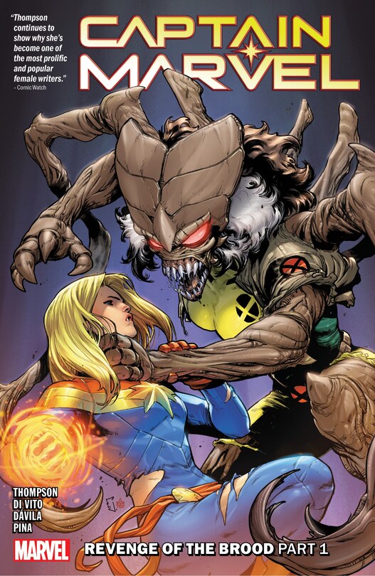 Front cover_CAPTAIN MARVEL VOL. 9: REVENGE OF THE BROOD PART 1