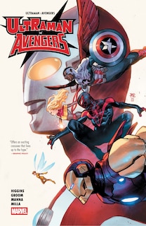 Front cover_ULTRAMAN X THE AVENGERS