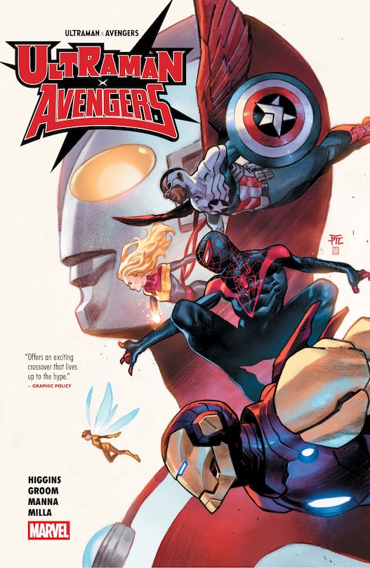 Front cover_ULTRAMAN X THE AVENGERS