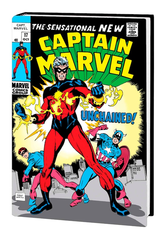 Front cover_Captain Mar-Vell Omnibus Vol. 1