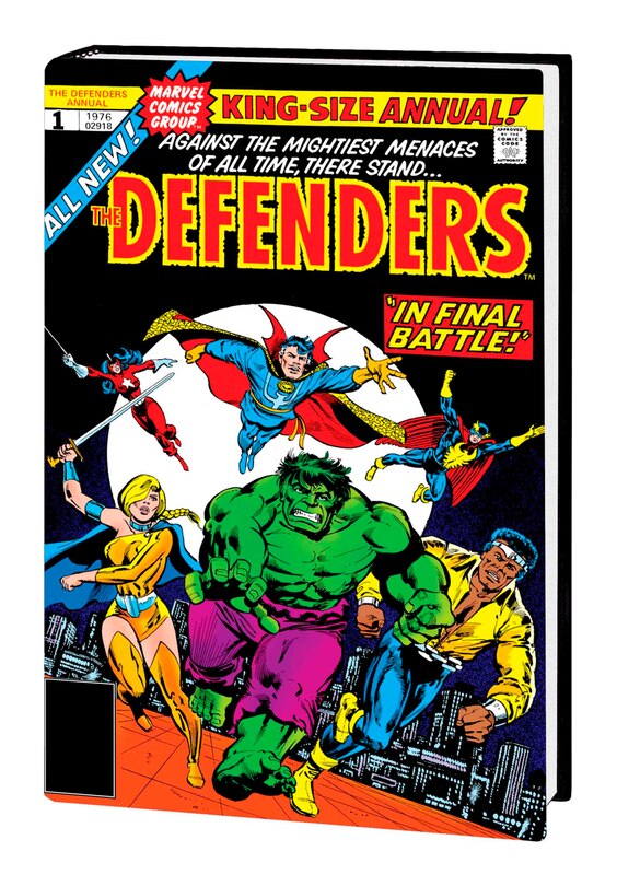Front cover_THE DEFENDERS OMNIBUS VOL. 2