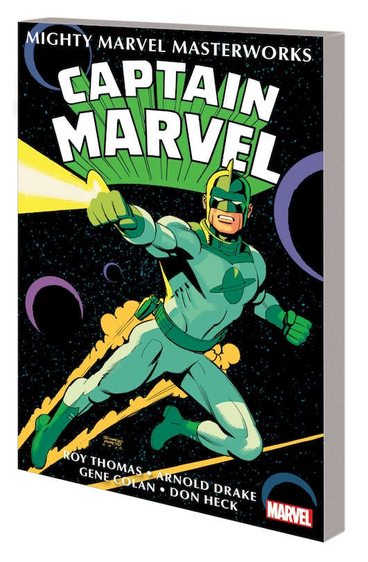 Front cover_MIGHTY MARVEL MASTERWORKS: CAPTAIN MARVEL VOL. 1 - THE COMING OF CAPTAIN MARVEL