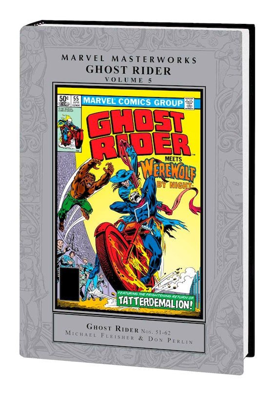 Front cover_MARVEL MASTERWORKS: GHOST RIDER VOL. 5