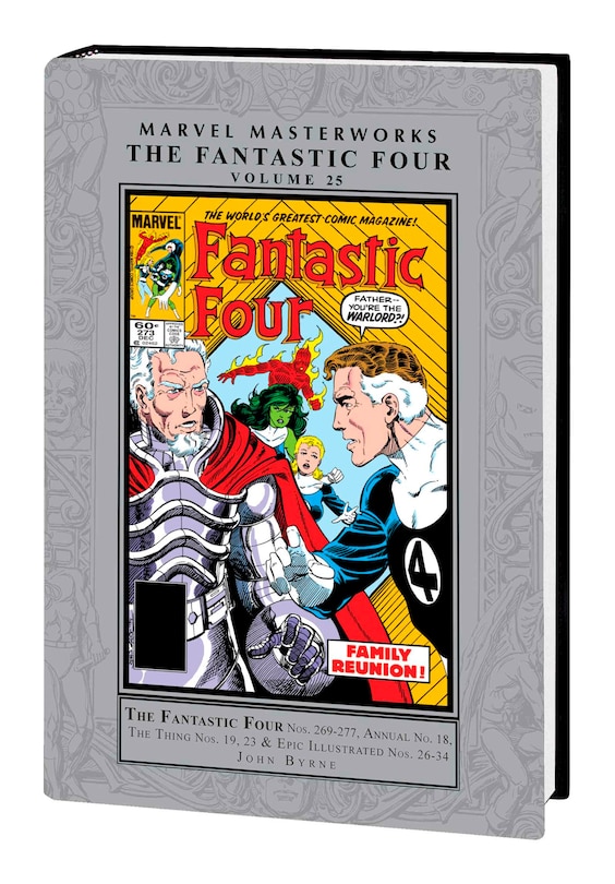 Front cover_MARVEL MASTERWORKS: THE FANTASTIC FOUR VOL. 25