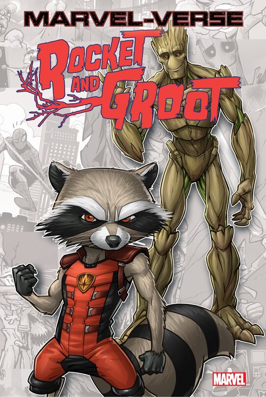 Front cover_MARVEL-VERSE: ROCKET & GROOT