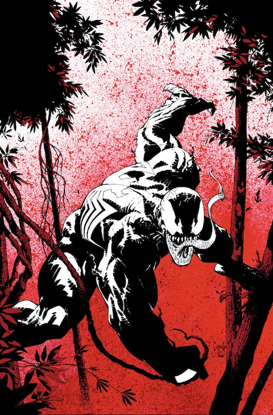 Front cover_Venom: Black, White & Blood Treasury Edition