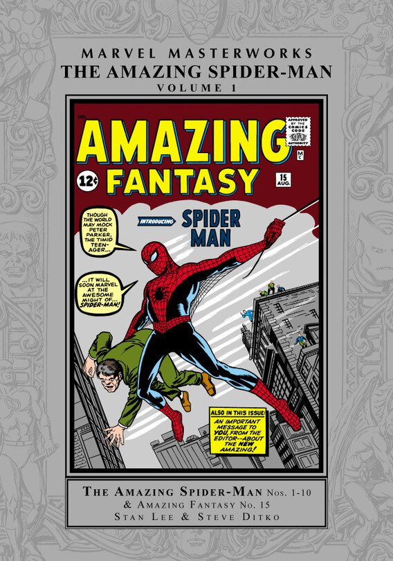 Front cover_MARVEL MASTERWORKS: THE AMAZING SPIDER-MAN VOL. 1