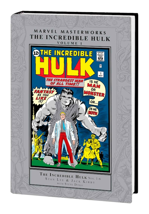 Front cover_MARVEL MASTERWORKS: THE INCREDIBLE HULK VOL. 1