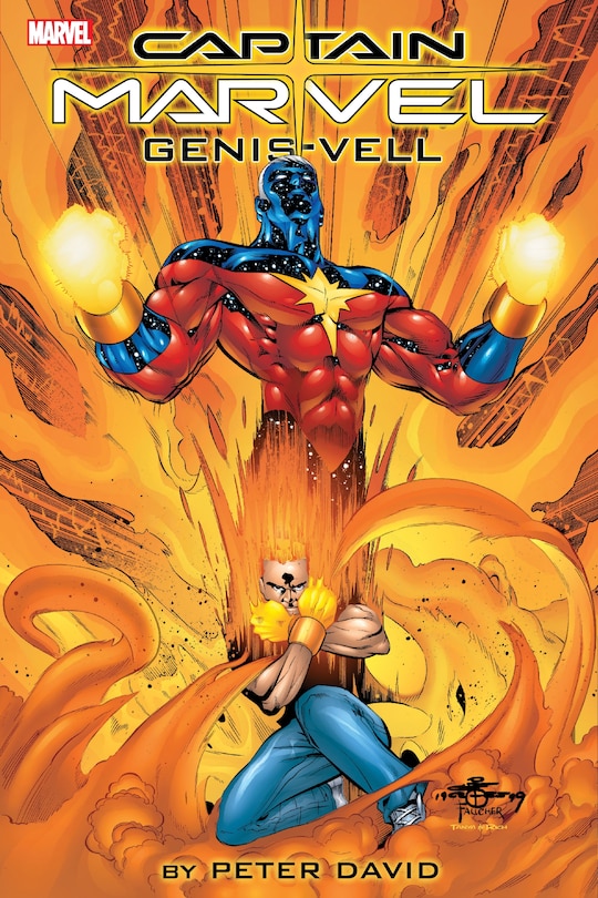 Front cover_CAPTAIN MARVEL: GENIS-VELL BY PETER DAVID OMNIBUS