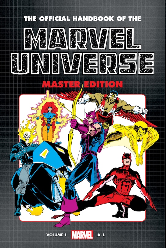 Front cover_OFFICIAL HANDBOOK OF THE MARVEL UNIVERSE: MASTER EDITION OMNIBUS VOL. 1
