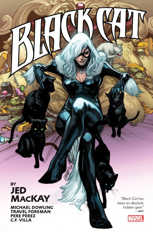 Front cover_BLACK CAT BY JED MACKAY OMNIBUS