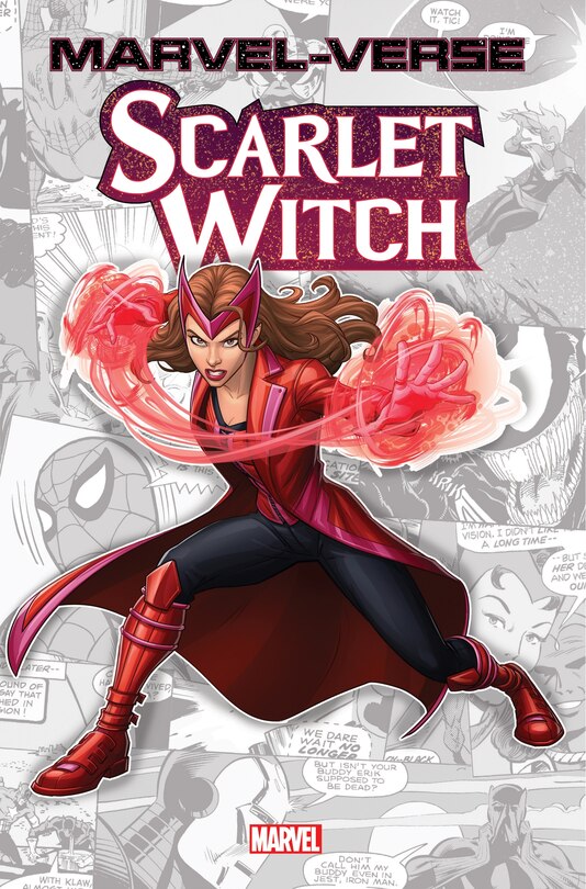 Front cover_MARVEL-VERSE: SCARLET WITCH