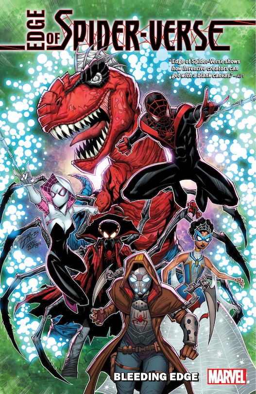 Front cover_EDGE OF SPIDER-VERSE: BLEEDING EDGE