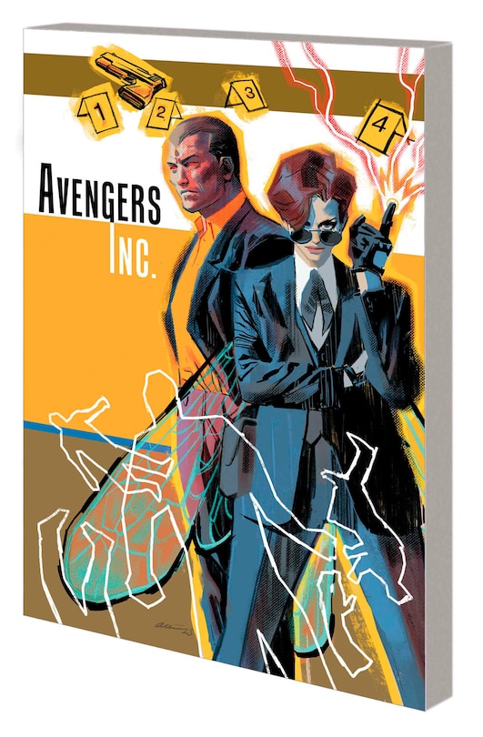 Front cover_AVENGERS INC.: ACTION, MYSTERY, ADVENTURE