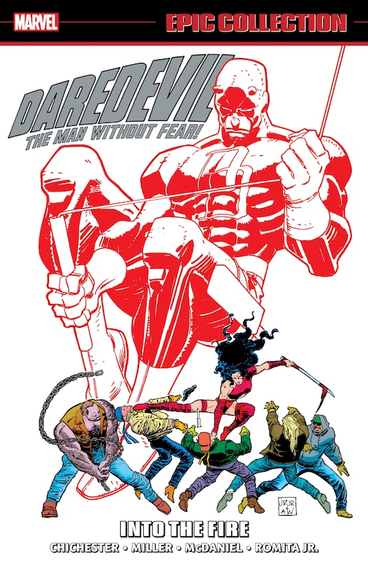 Front cover_DAREDEVIL EPIC COLLECTION: INTO THE FIRE