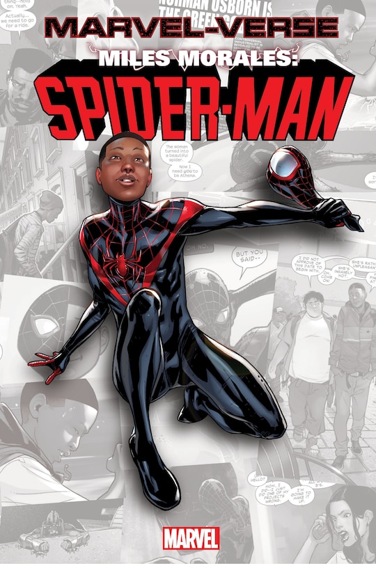 Front cover_MARVEL-VERSE: MILES MORALES: SPIDER-MAN