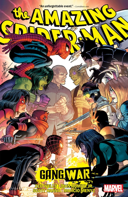 Front cover_AMAZING SPIDER-MAN BY ZEB WELLS VOL. 9: GANG WAR