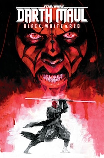 Front cover_STAR WARS: DARTH MAUL - BLACK, WHITE & RED TREASURY EDITION