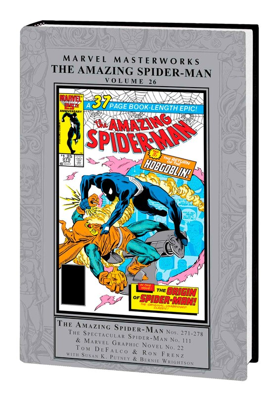 Front cover_MARVEL MASTERWORKS: THE AMAZING SPIDER-MAN VOL. 26